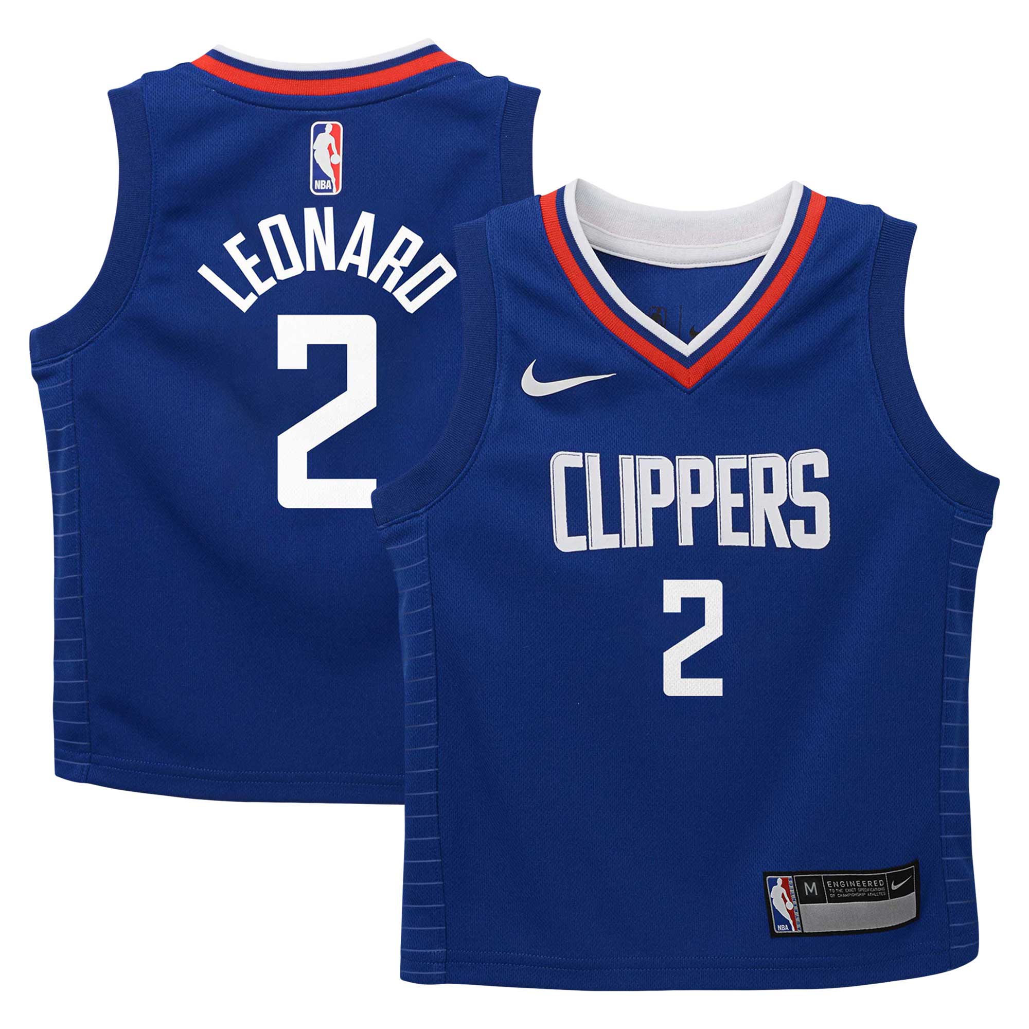Kawhi Leonard La Clippers Preschool Dri-fit Swingman Player Jersey - Icon Edition - Royal