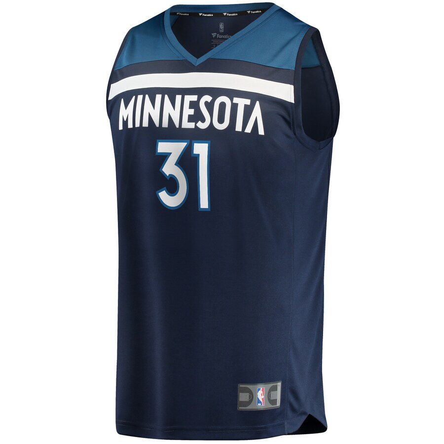 Alternative view of Keita Bates-diop Minnesota Timberwolves Fanatics Branded Fast Break Replica Player Jersey - Icon Edition - Navy