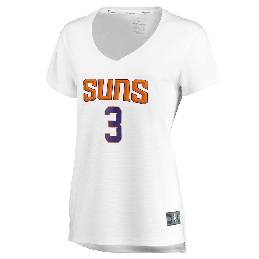 Alternative view of Kelly Oubre Jr. Phoenix Suns Fanatics Branded Women’s Fast Break Player Replica Jersey – Association Edition – White