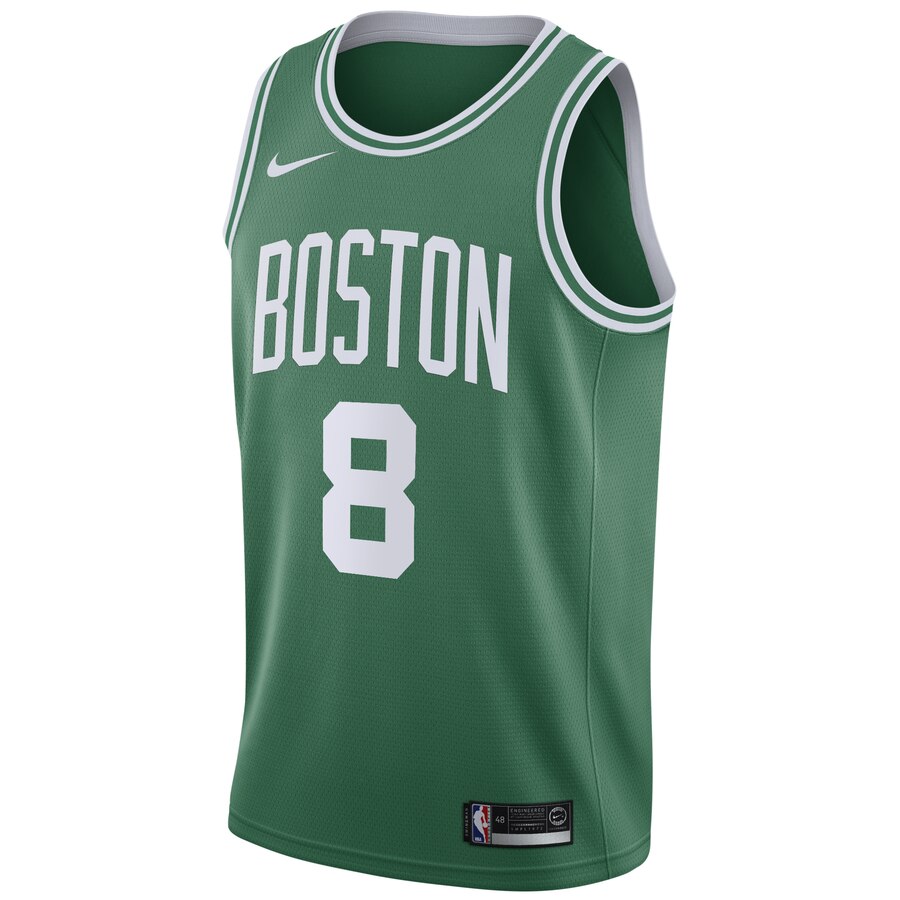Alternative view of Kemba Walker Boston Celtics 2019/20 Swingman Jersey Kelly Green - Icon Edition