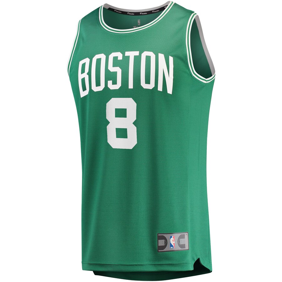 Alternative view of Kemba Walker Boston Celtics Fanatics Branded 2019/20 Fast Break Replica Jersey Kelly Green - Icon Edition