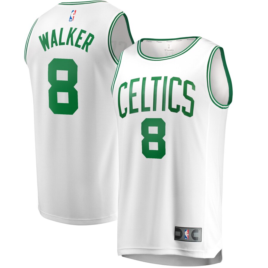 Kemba Walker Boston Celtics Fanatics Branded Fast Break Replica Player Jersey - White - Association Edition