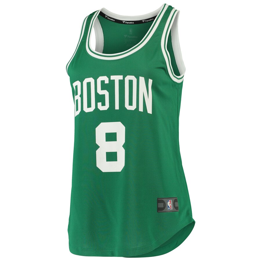 Alternative view of Kemba Walker Boston Celtics Fanatics Branded Women's 2019/20 Fast Break Team Tank Jersey - Icon Edition - Kelly Green