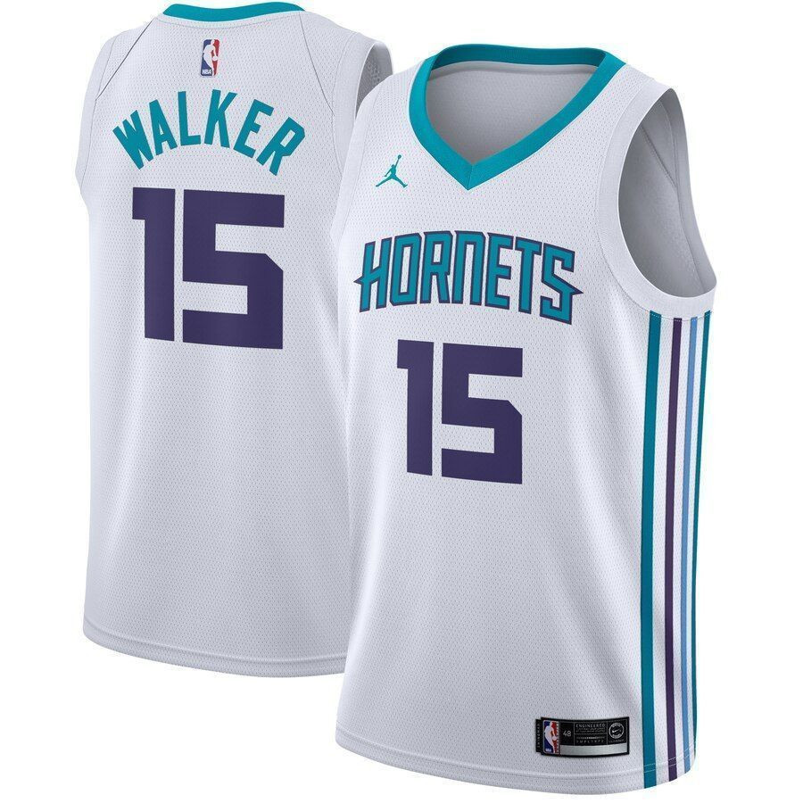 Kemba Walker Charlotte Hornets Swingman Jersey White - Association Edition - JS867 