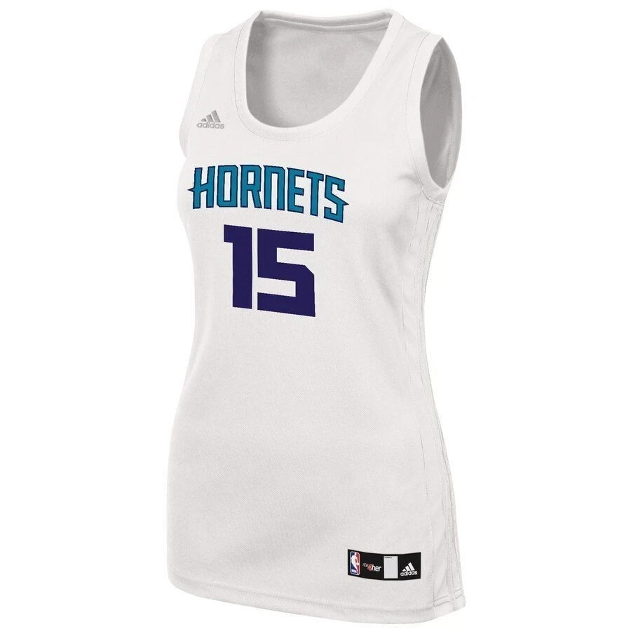 Alternative view of Kemba Walker Charlotte Hornets Women's Fashion Jersey - White - JS578 