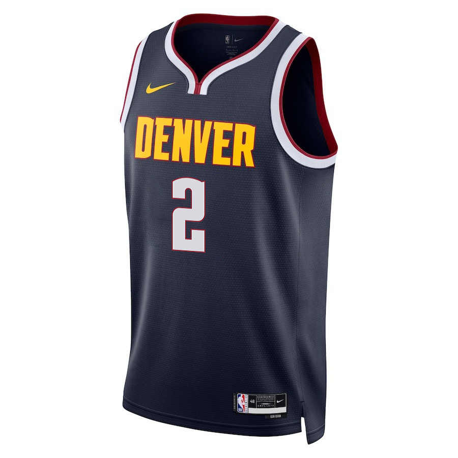 Alternative view of Kentavious Caldwell-Pope 2 Denver Nuggets Final Champions 2023 Swingman Jersey - Black - JS634 