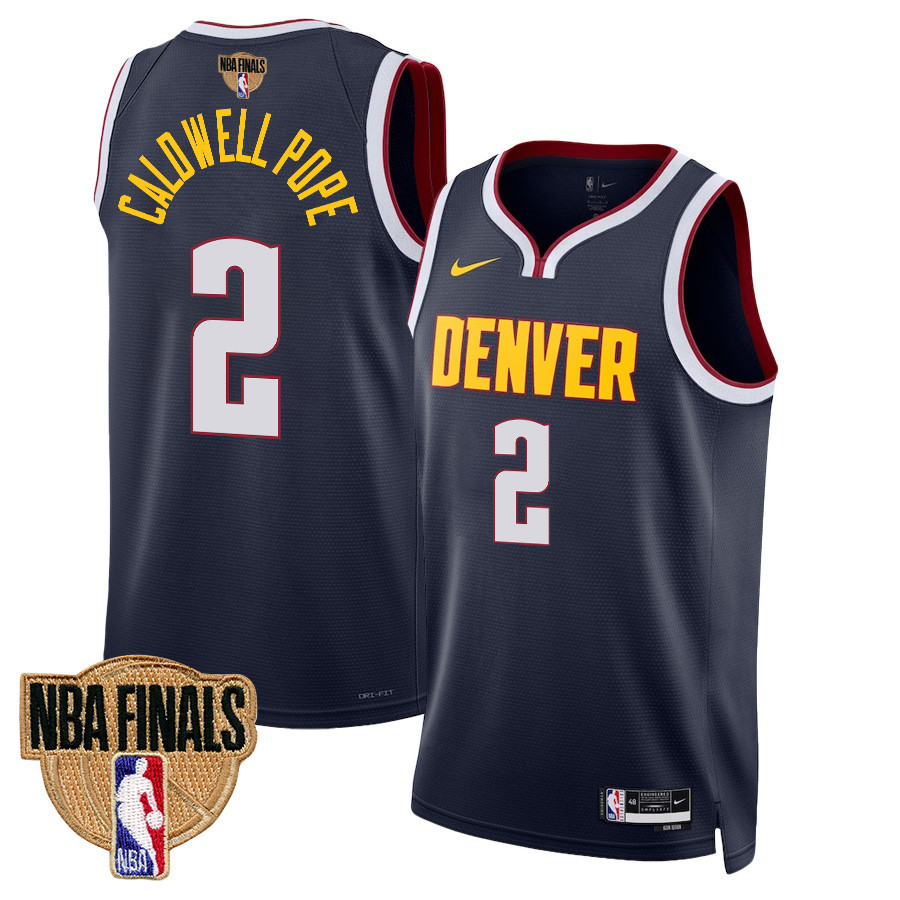 Kentavious Caldwell-Pope 2 Denver Nuggets Final Champions 2023 Swingman Jersey - Black - JS634 