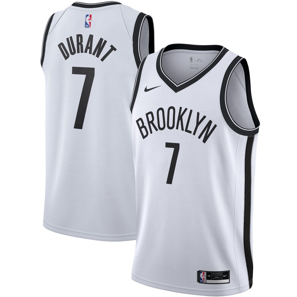 Kevin Durant Brooklyn Nets 2020/21 Swingman Jersey - White - Association Edition