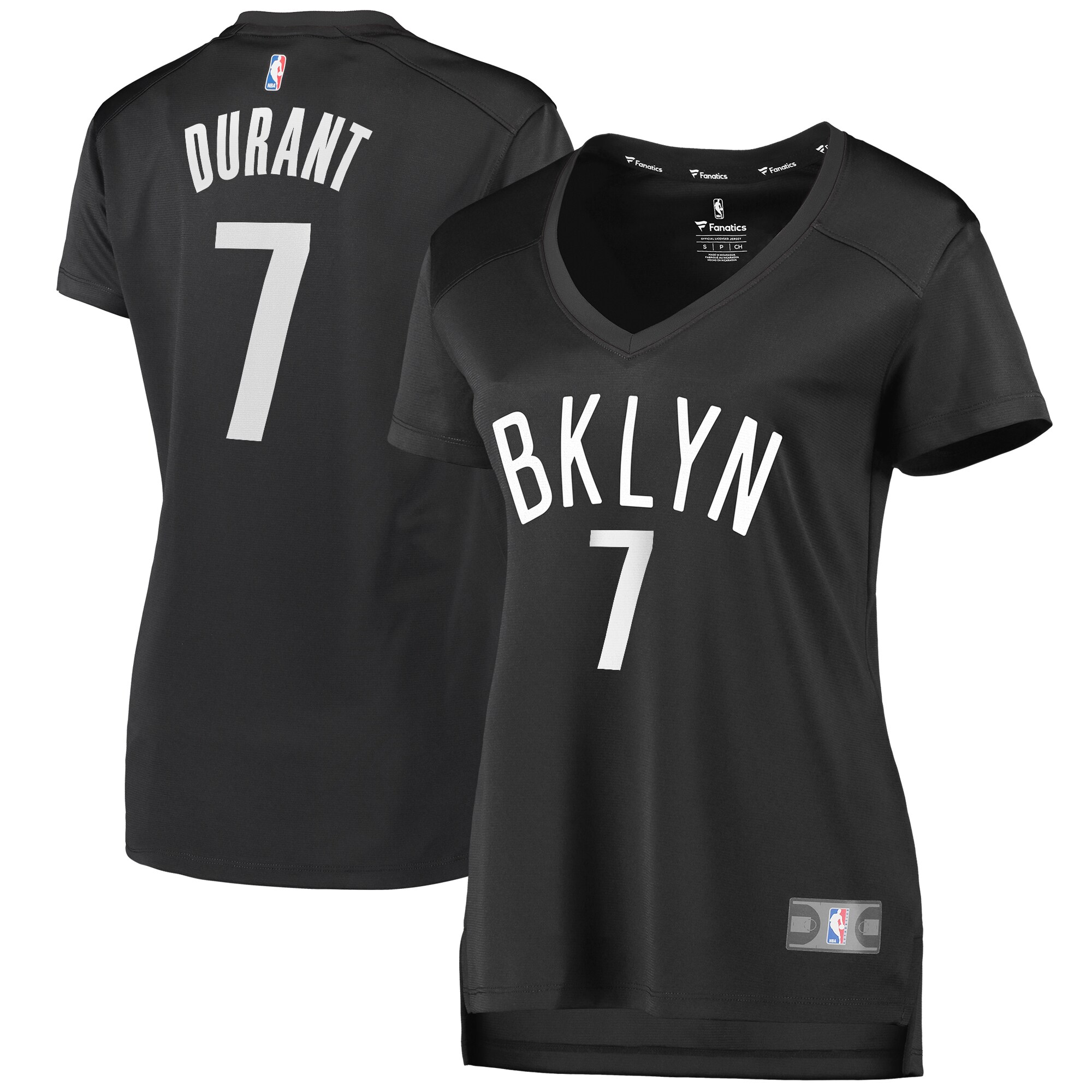 Kevin Durant Brooklyn Nets Fanatics Branded Women’s Fast Break Player Jersey – Statement Edition – Charcoal