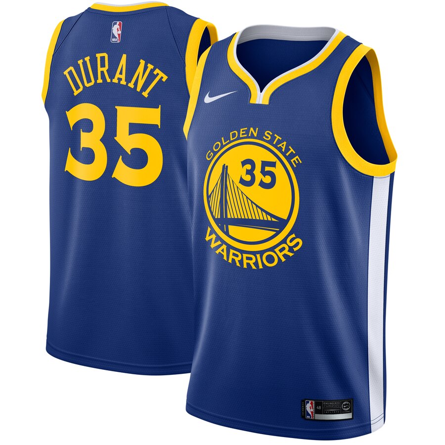 Kevin Durant Golden State Warriors Swingman Jersey Royal - Icon Edition
