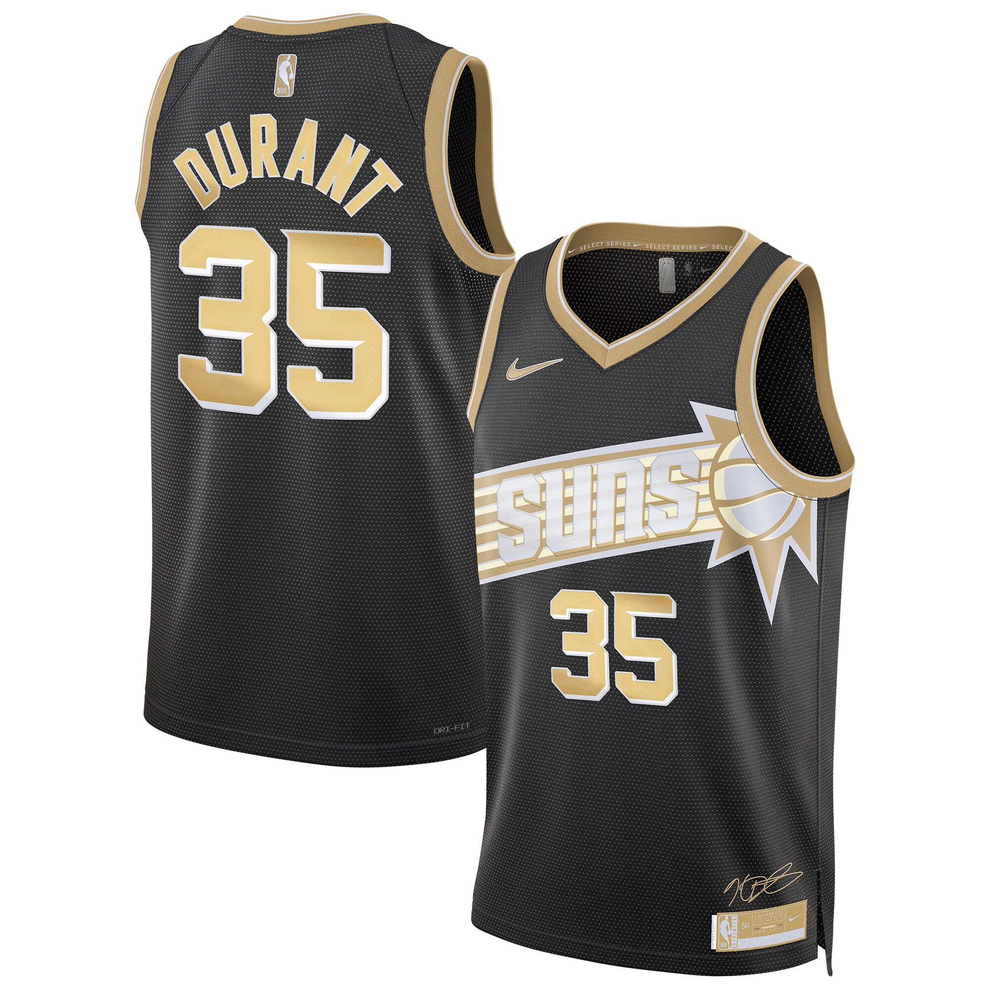 Kevin Durant Phoenix Suns Unisex Select Series Swingman JerseyÃƒâ€šÃ‚Â ÃƒÂ¢Ã¢â€šÂ¬Ã¢â‚¬Å“ Black