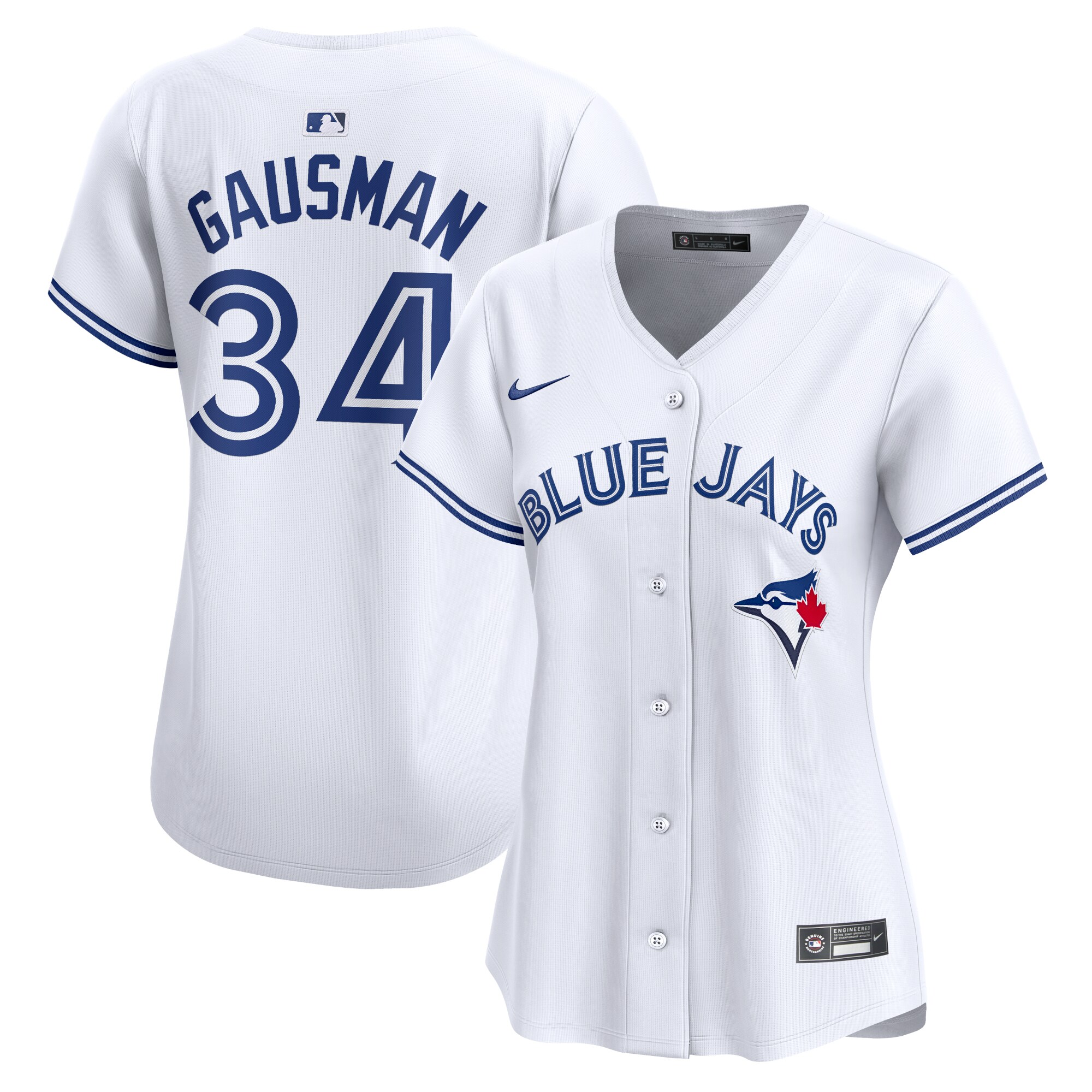 Kevin Gausman Toronto Blue Jays Women's Home Limited Player Jersey - White