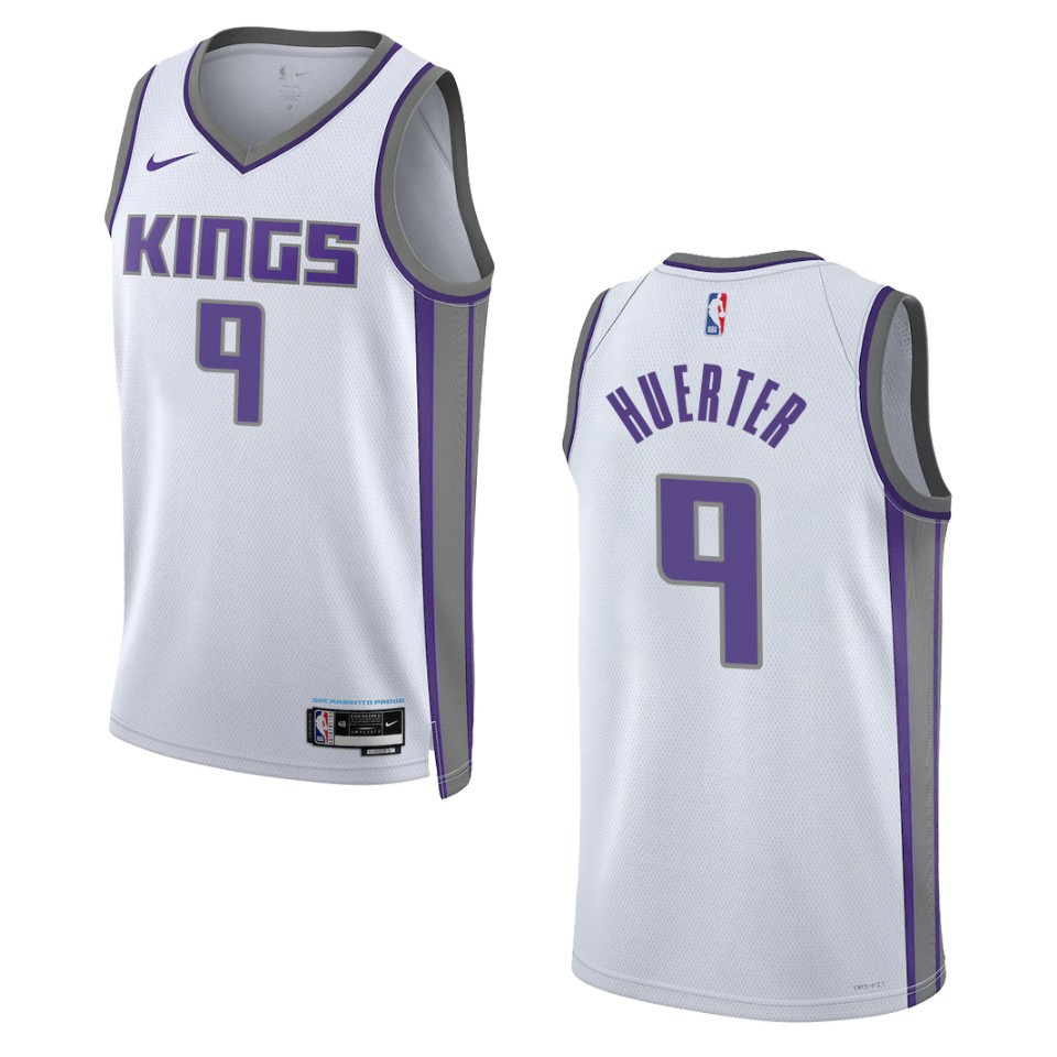 Kevin Huerter Association Edition Sacramento Kings 2022-23 White Swingman Jersey