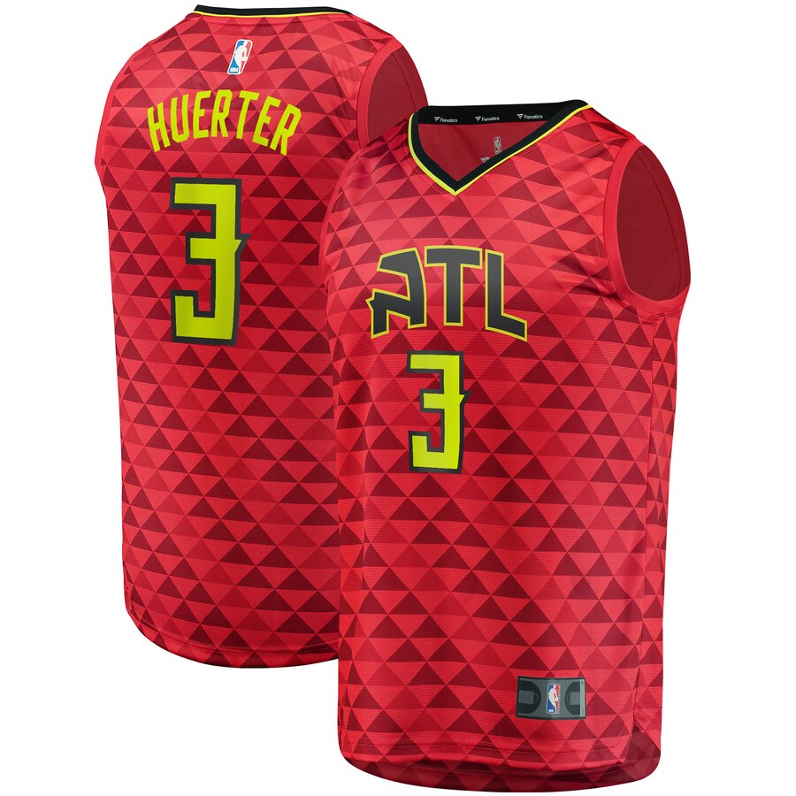 Kevin Huerter Atlanta Hawks Fanatics Branded Fast Break Player Replica Jersey – Statement Edition – Red