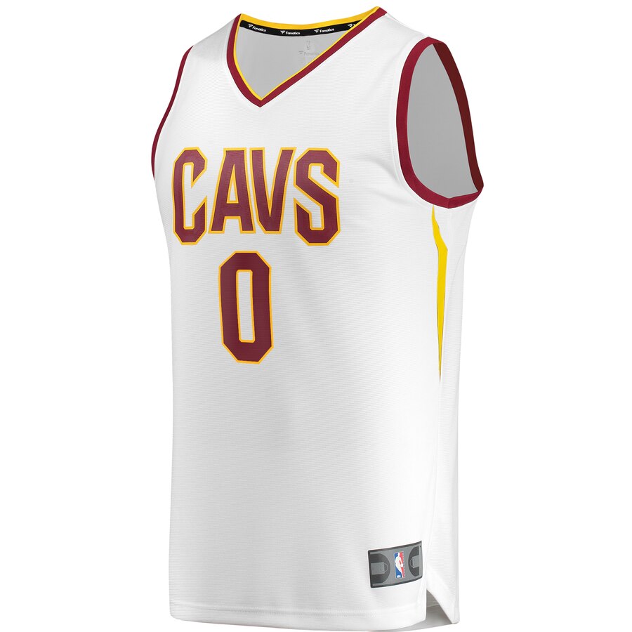 Alternative view of Kevin Love Cleveland Cavaliers Fanatics Branded Fast Break Replica Player Jersey – Association Edition – White