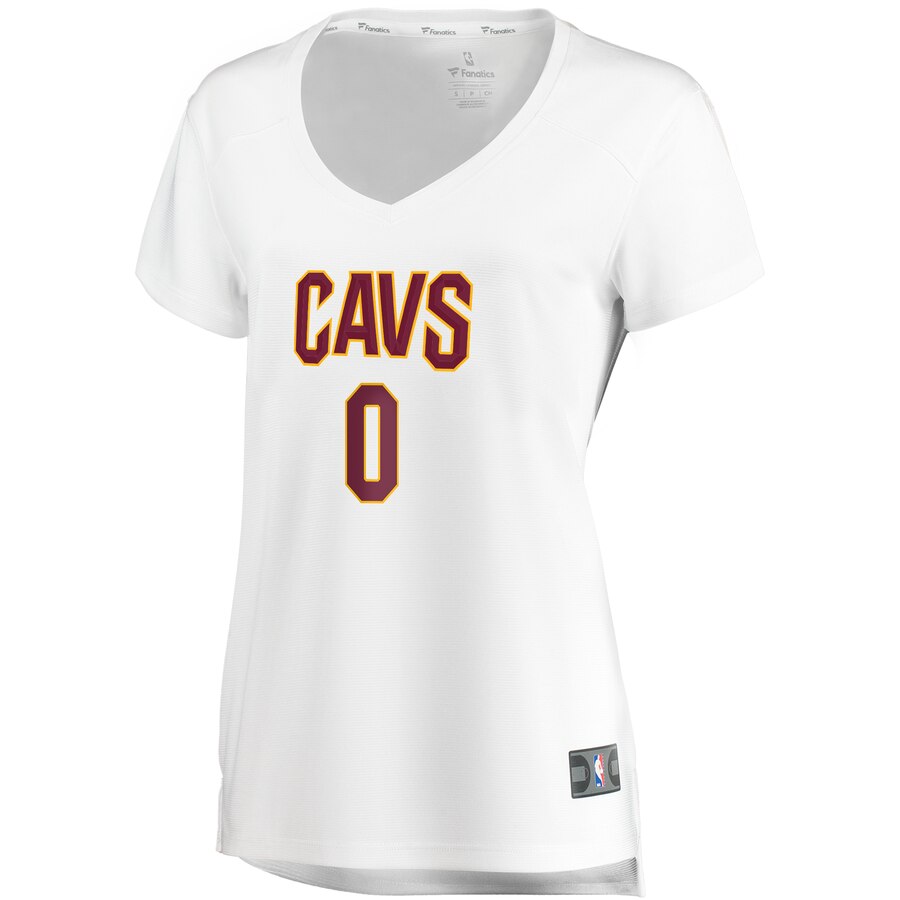 Alternative view of Kevin Love Cleveland Cavaliers Fanatics Branded Women's Fast Break Player Jersey - Association Edition - White