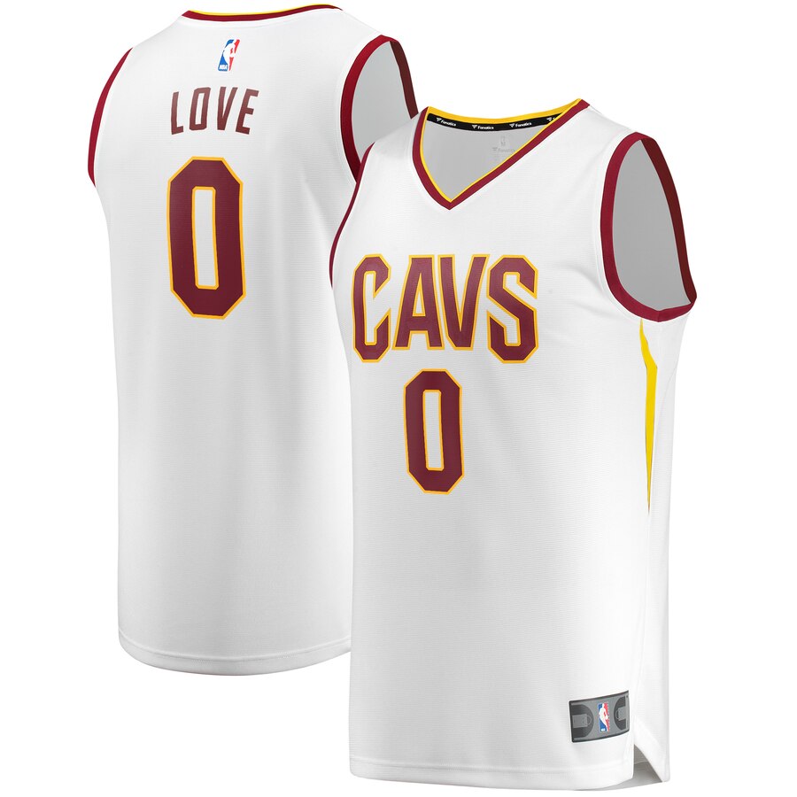 Kevin Love Cleveland Cavaliers Fanatics Branded Youth Fast Break Replica Player Jersey - Association Edition - White