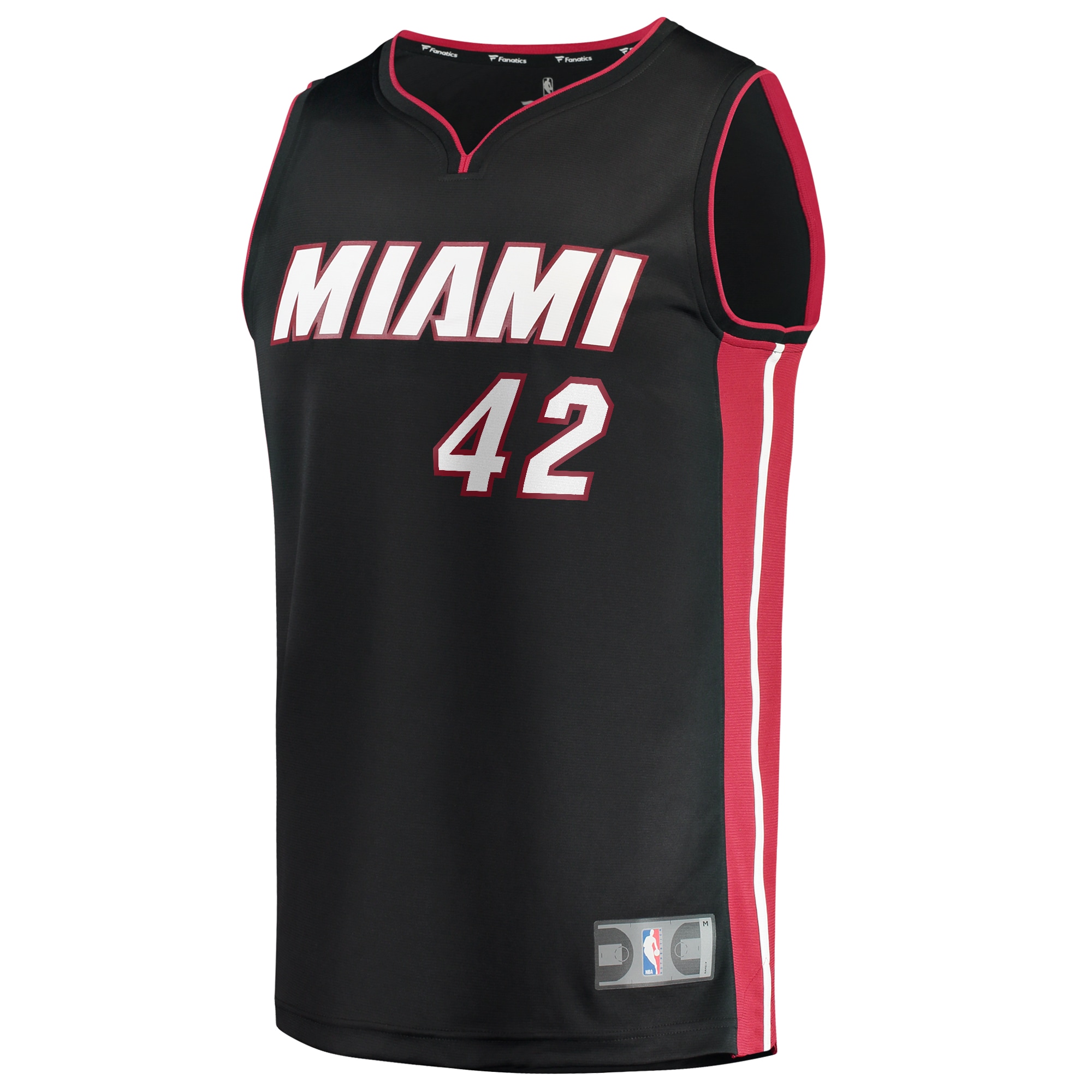 Alternative view of Kevin Love Miami Heat Fanatics Youth Fast Break Player Jersey – Icon Edition – Black