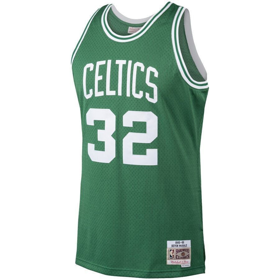 Alternative view of Kevin Mchale Boston Celtics Mitchell & Ness 1986-87 Hardwood Classics Swingman Jersey - Kelly Green - JS828 
