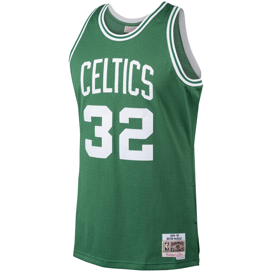Alternative view of Kevin Mchale Boston Celtics Mitchell & Ness 1986-87 Hardwood Classics Swingman Jersey - Kelly Green