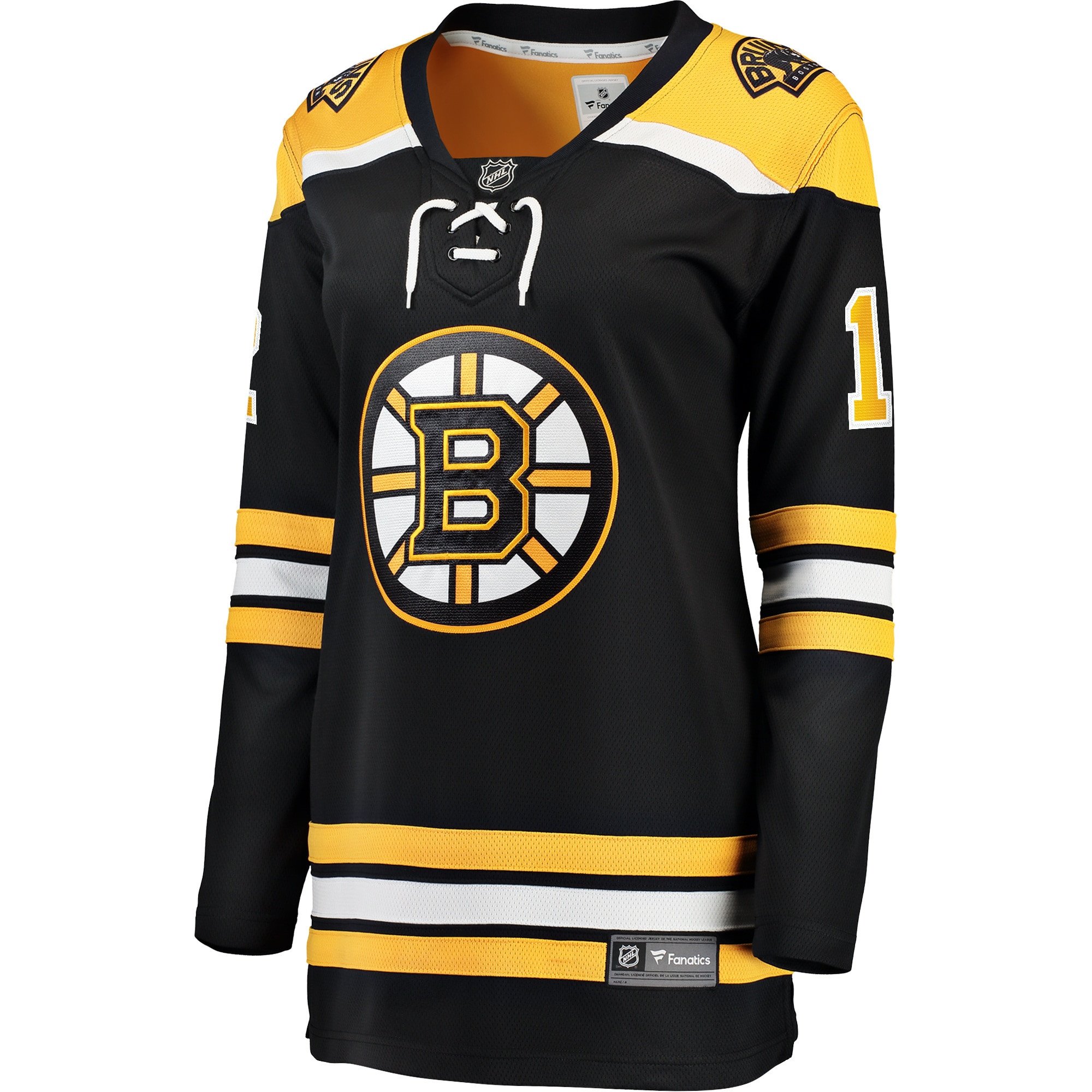 Alternative view of Kevin Shattenkirk 12 Boston Bruins Home Breakaway Jersey - Women, Black - JS186 