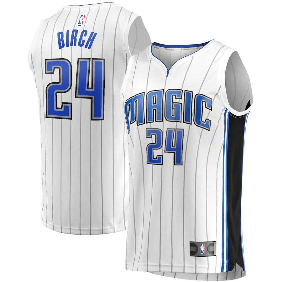 Khem Birch Orlando Magic Fanatics Branded Fast Break Replica Player Team Jersey - Association Edition - White