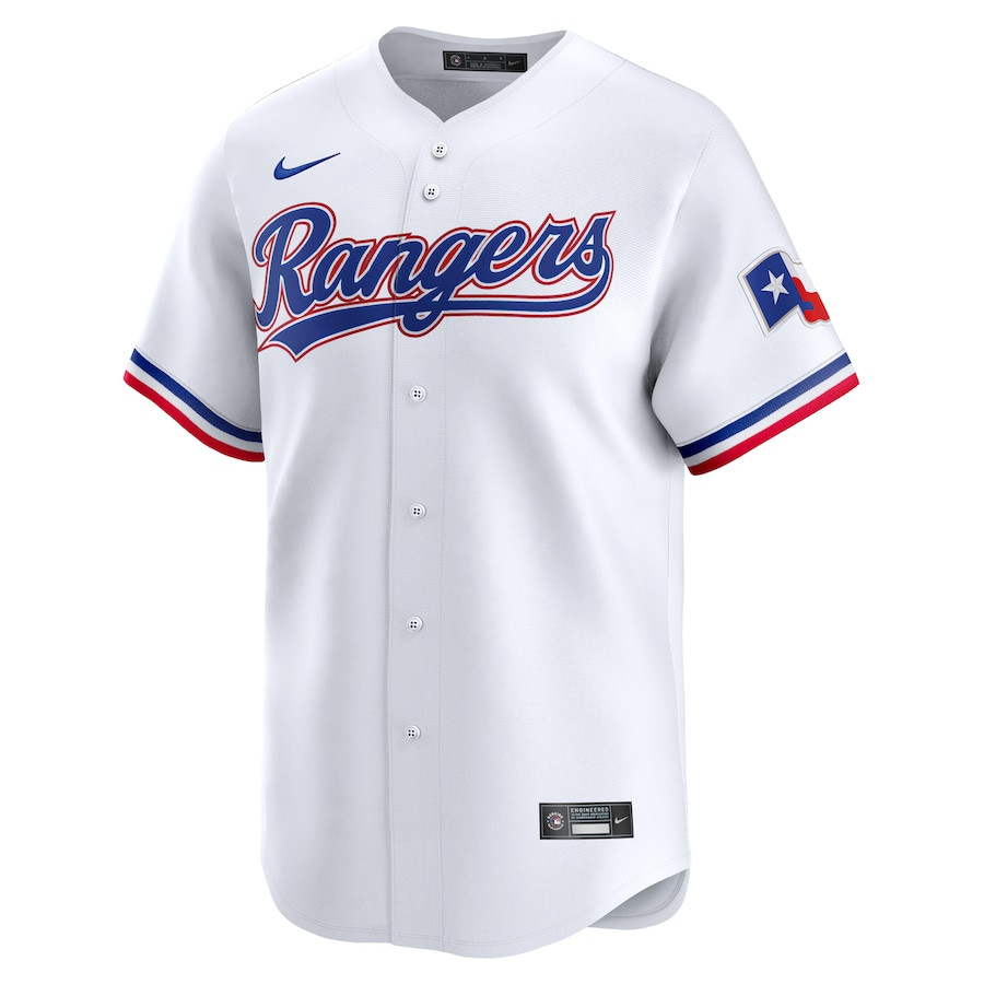 Alternative view of Kirby Yates 39 Texas Rangers Home Limited Men Jersey - White - JS698 