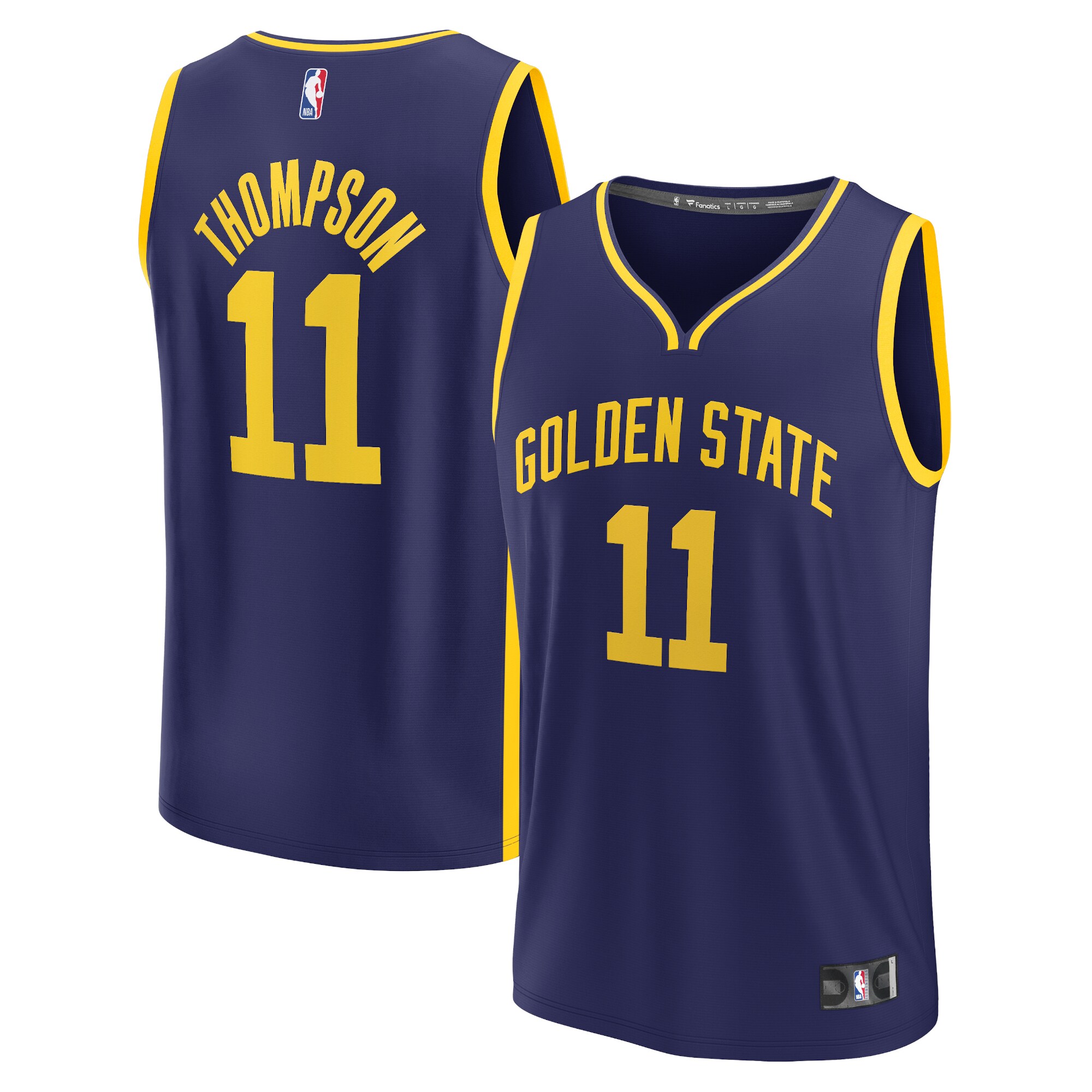 Klay Thompson Golden State Warriors Fanatics Youth Fast Break Player Jersey - Statement Edition - Navy