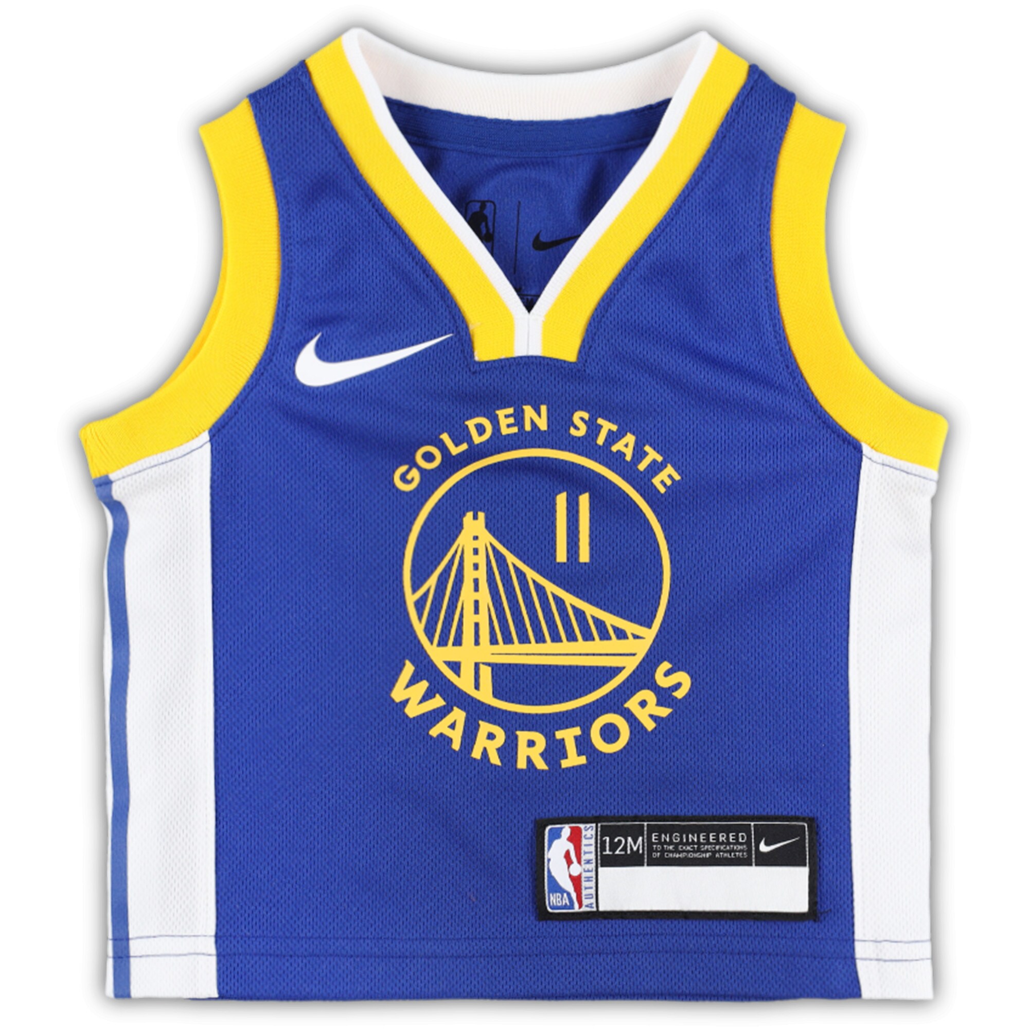 Alternative view of Klay Thompson Golden State Warriors Infant Swingman Player Jersey - Icon Edition - Royal