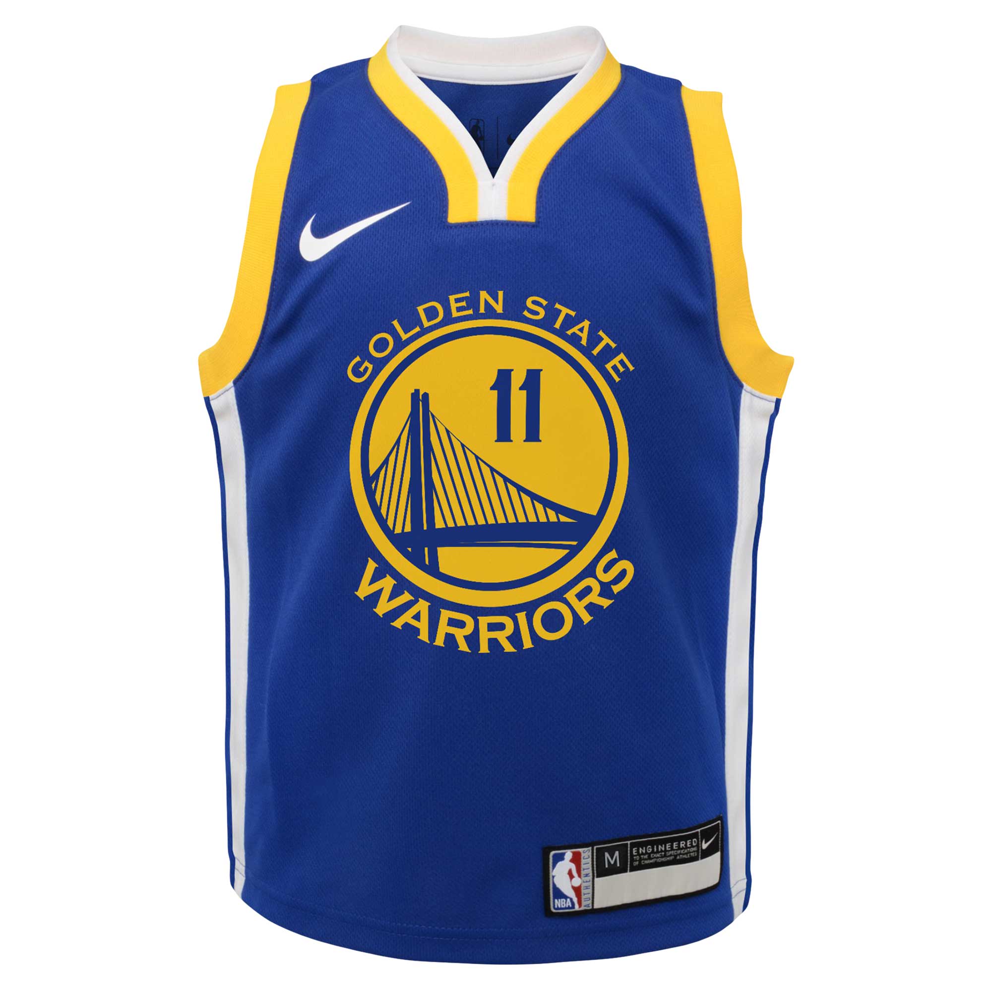 Alternative view of Klay Thompson Golden State Warriors Toddler Swingman Player Jersey - Icon Edition - Royal