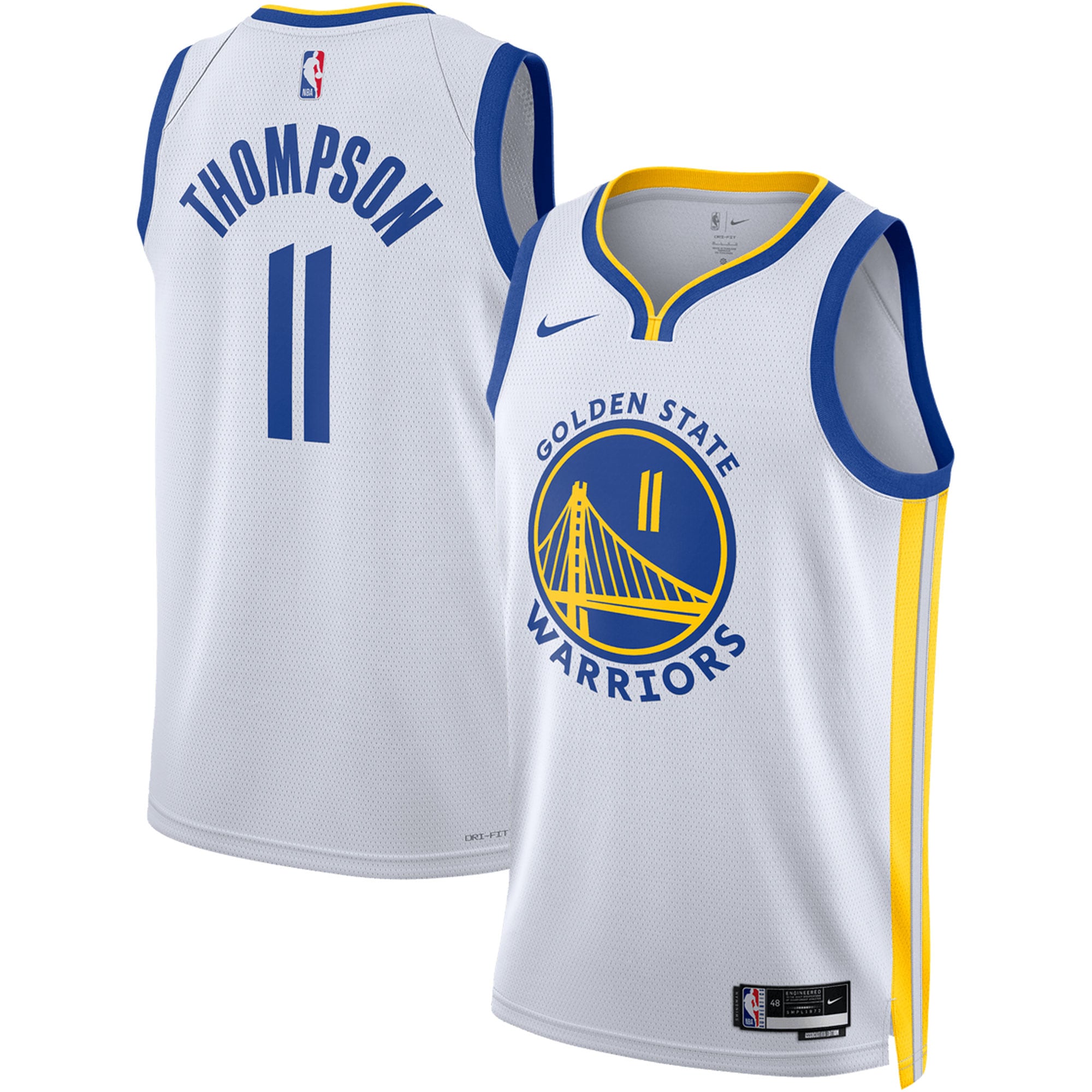 Klay Thompson Golden State Warriors Unisex Swingman Jersey - Association Edition - White
