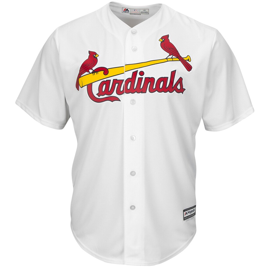 Alternative view of Kolten Wong St. Louis Cardinals Majestic Cool Base Player Jersey – White