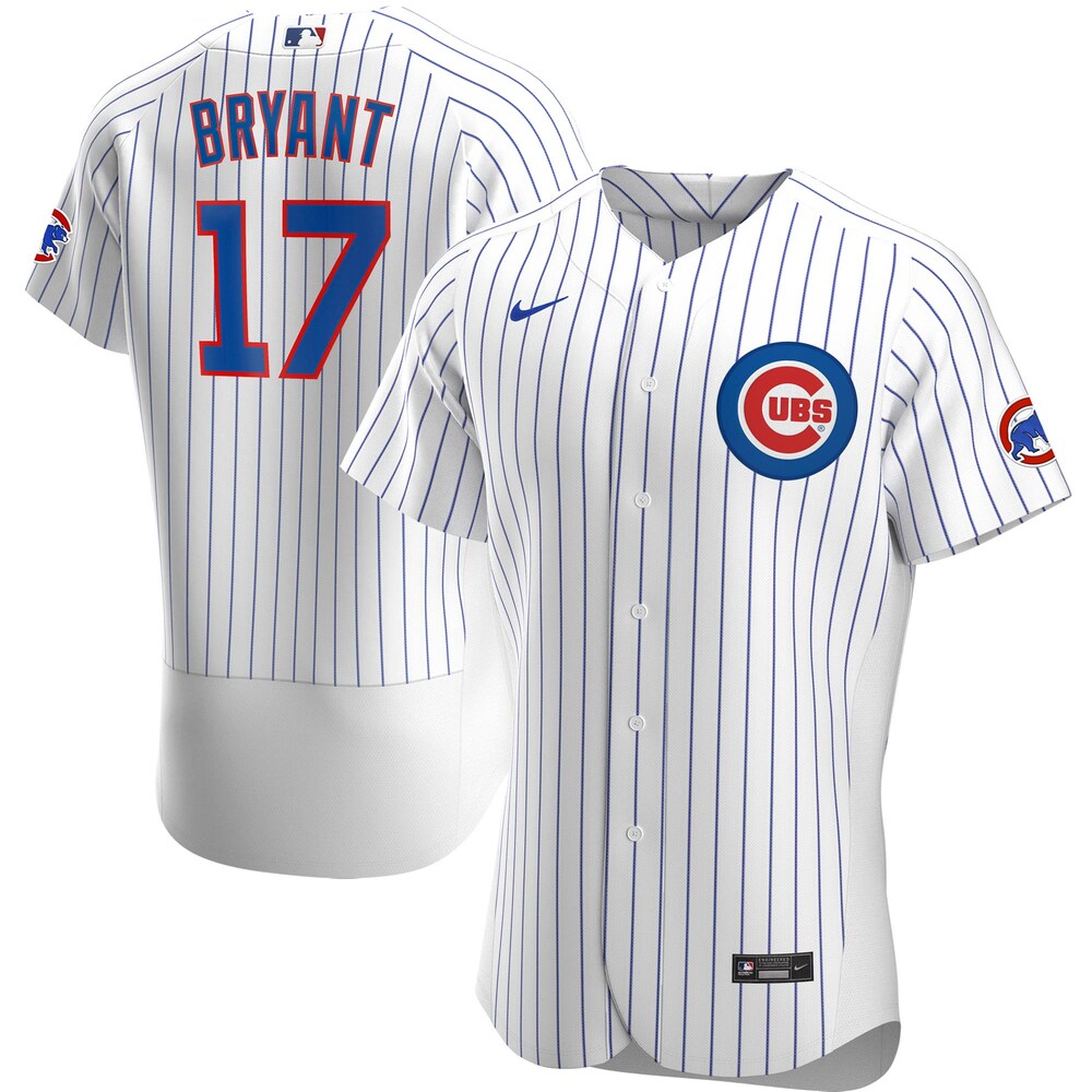 Kris Bryant Chicago Cubs Home 2020 Player Jersey - White