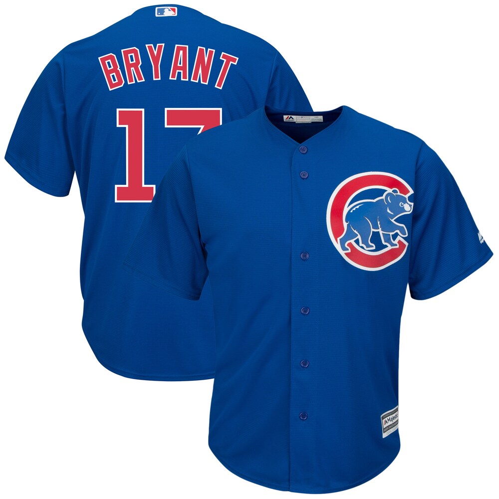 Kris Bryant Chicago Cubs Majestic Big & Tall Alternate Cool Base Player Jersey - Royal