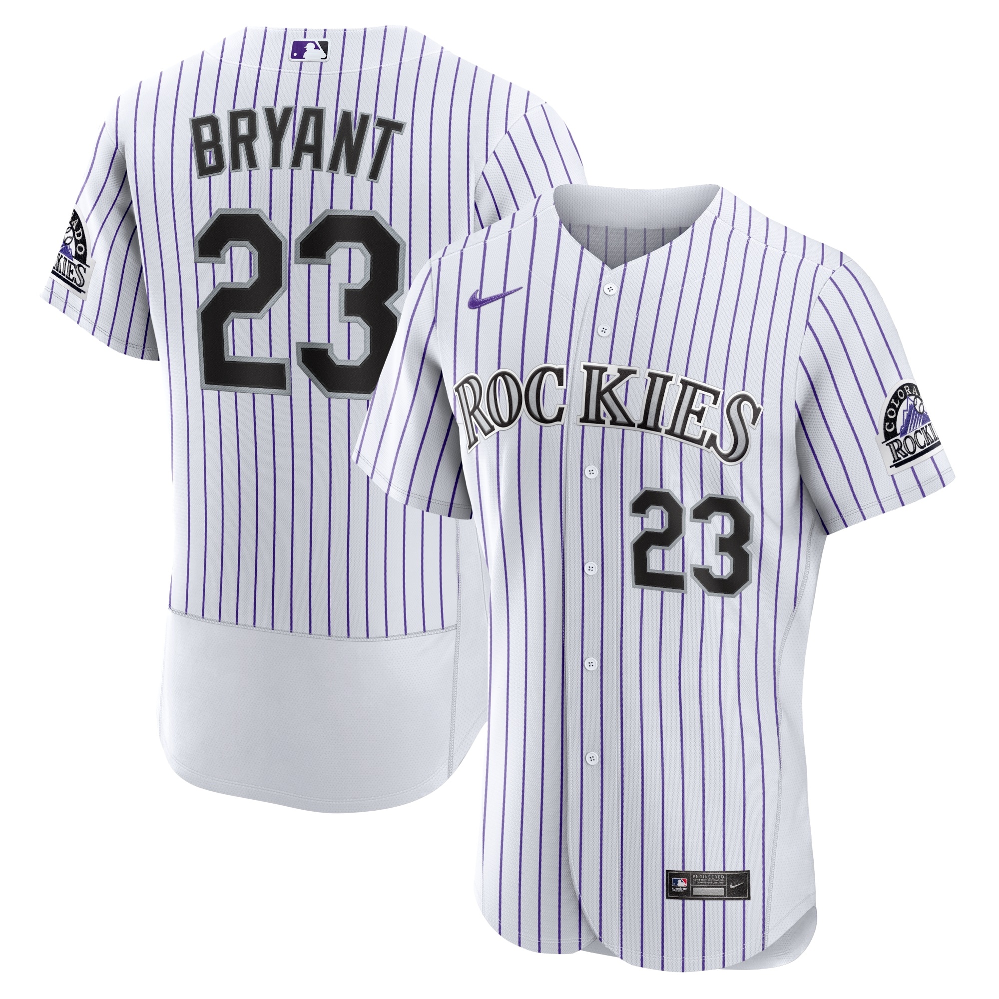 Kris Bryant Colorado Rockies Authentic Player Jersey - White