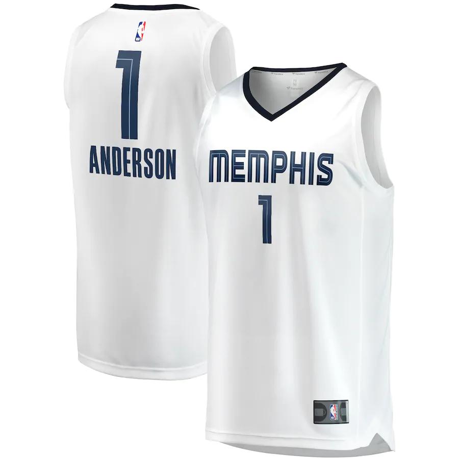 Kyle Anderson Memphis Grizzlies Fanatics Branded Fast Break Player Jersey White - Association Edition
