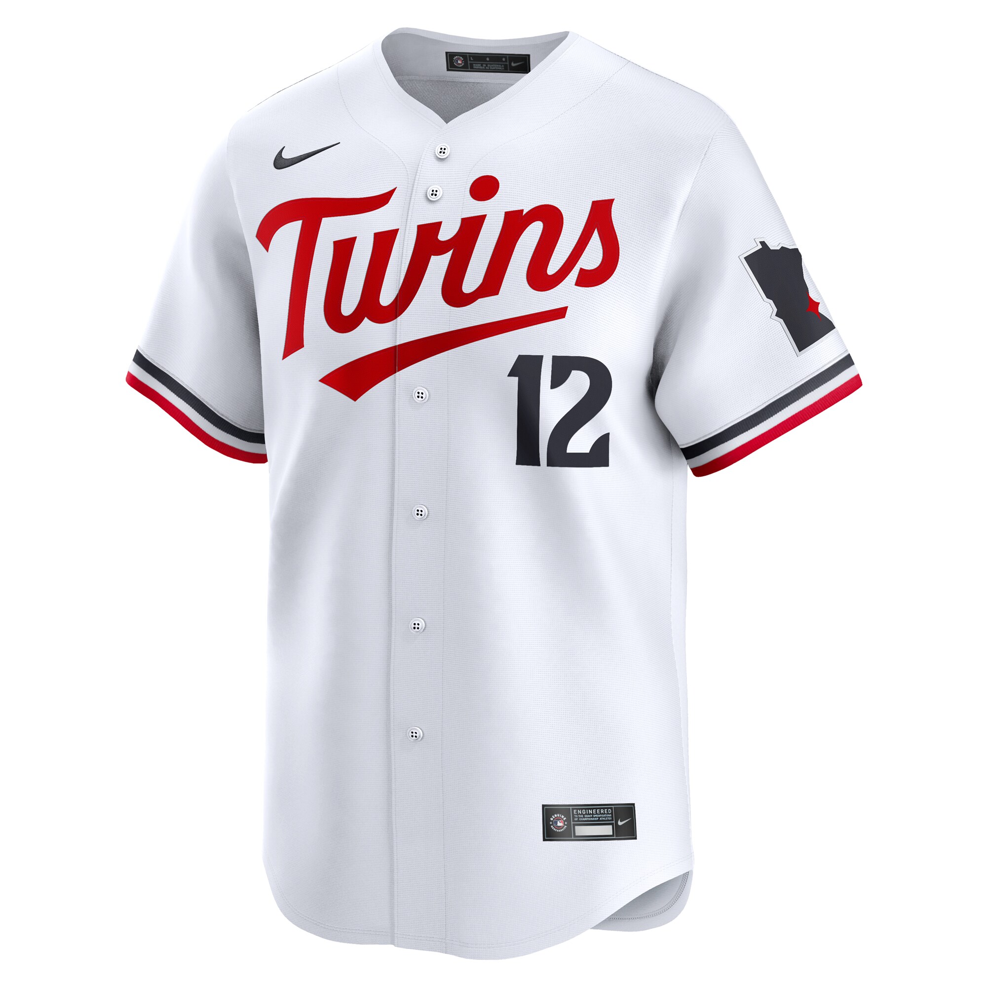 Alternative view of Kyle Farmer Minnesota Twins Home Limited Player Jersey - White