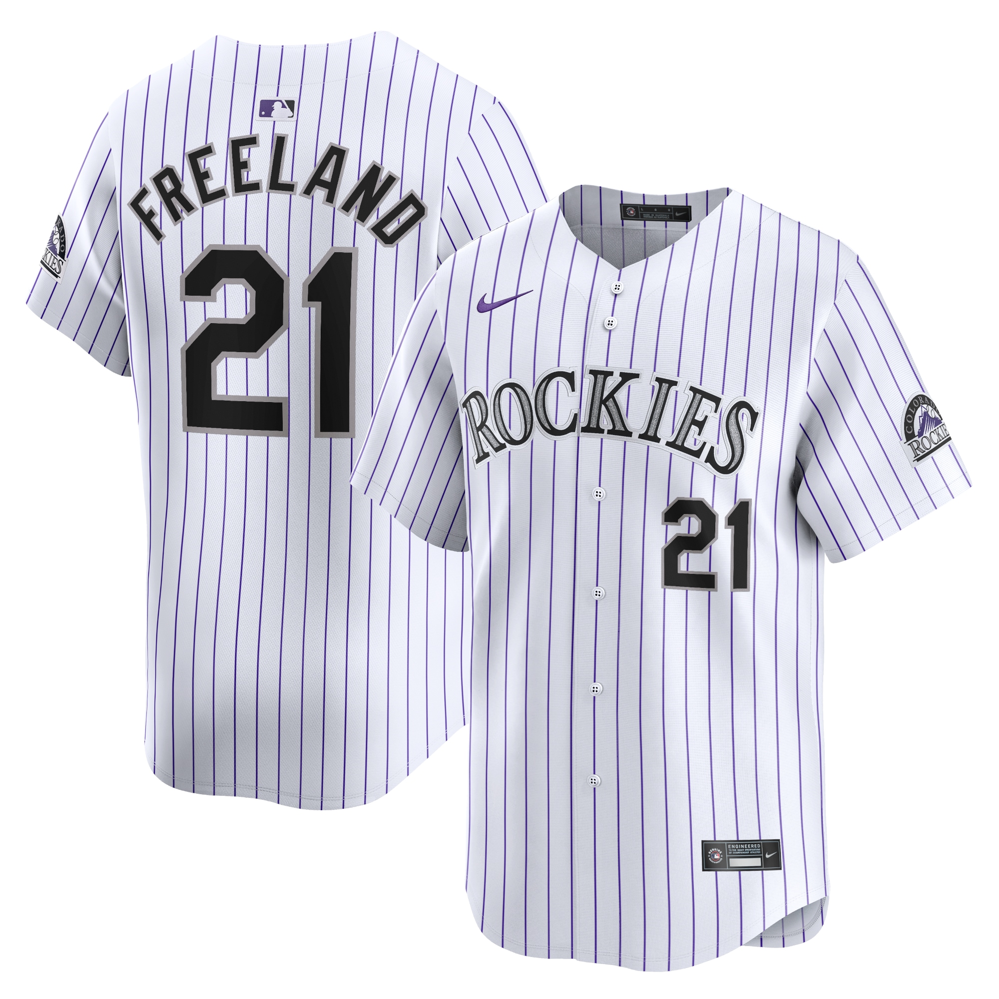 Kyle Freeland Colorado Rockies Home Limited Player Jersey - White