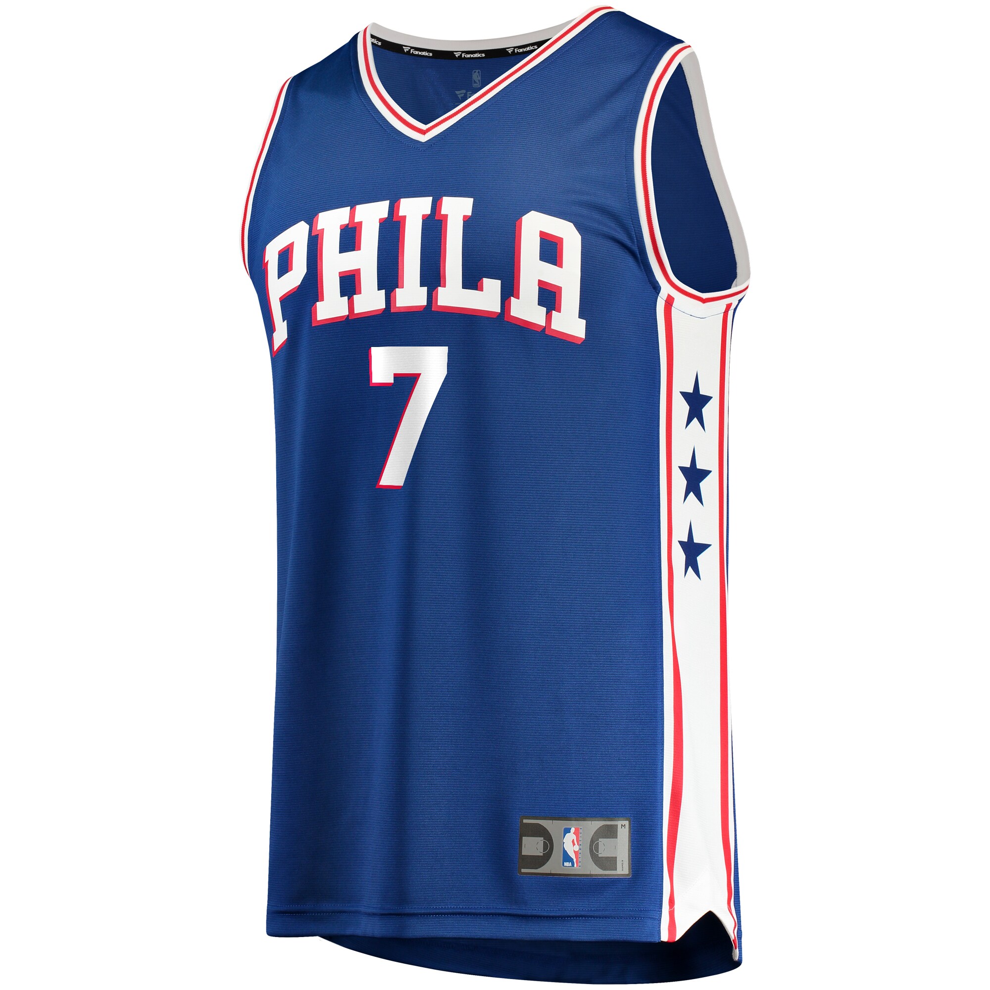 Alternative view of Kyle Lowry Philadelphia 76ers Fanatics Youth Fast Break Player Jersey - Icon Edition - Royal