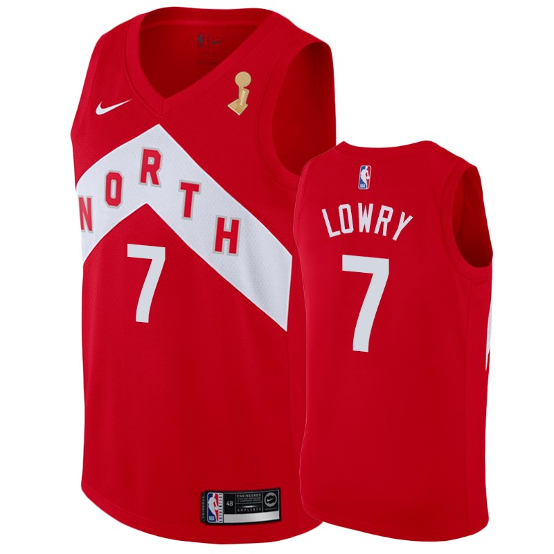 Kyle Lowry Toronto Raptors 2019 Nba Finals Champions Men's Earned Jersey