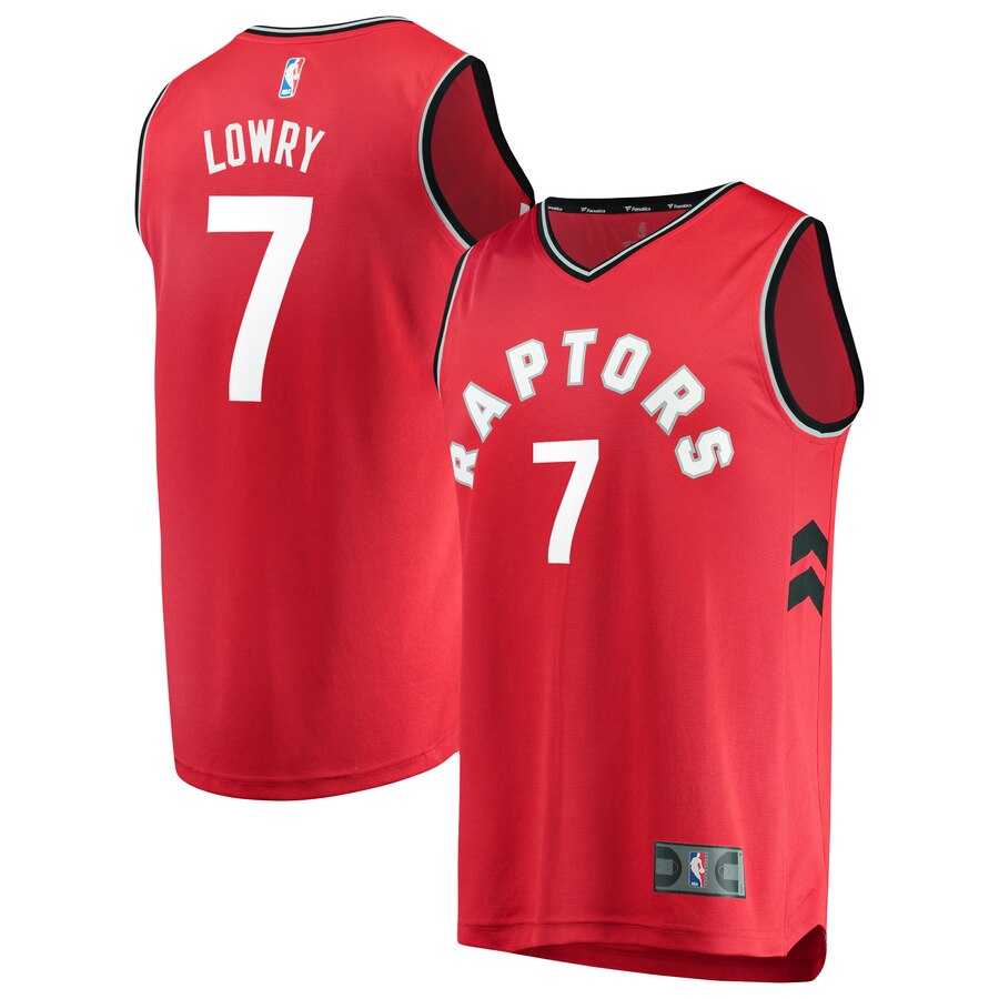 Kyle Lowry Toronto Raptors Fanatics Branded Youth Fast Break Jersey Red - Icon Edition