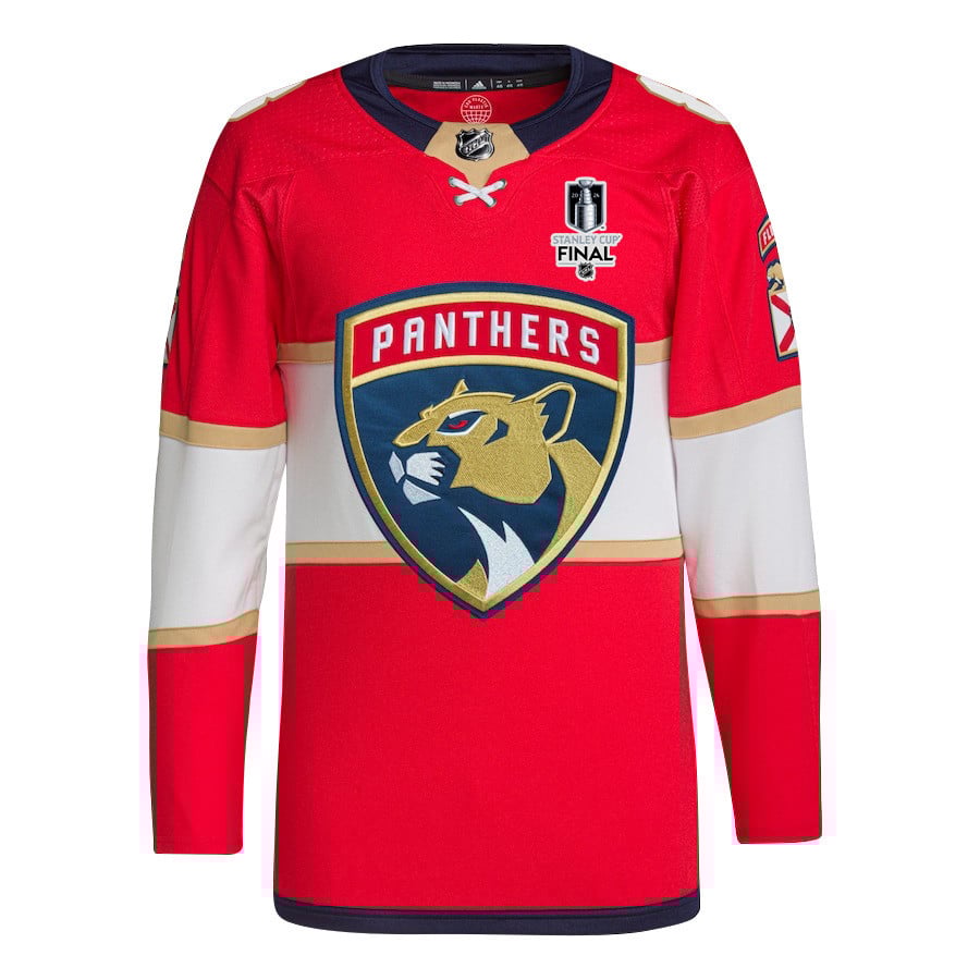 Alternative view of Kyle Okposo 8 Florida Panthers 2024 STANLEY CUP Final Home Breakaway Jersey - Men, Red - JS111 