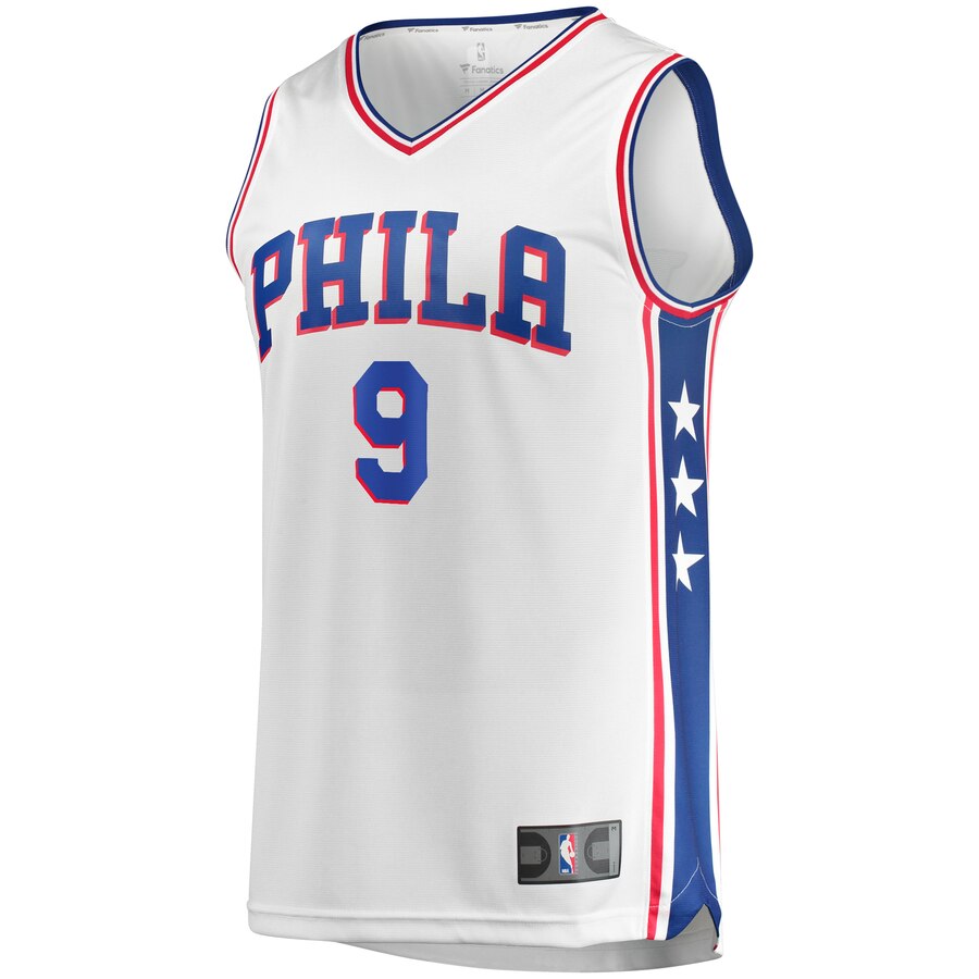 Alternative view of Kyle O'quinn Philadelphia 76ers Fanatics Branded Fast Break Replica Player Jersey White - Association Edition