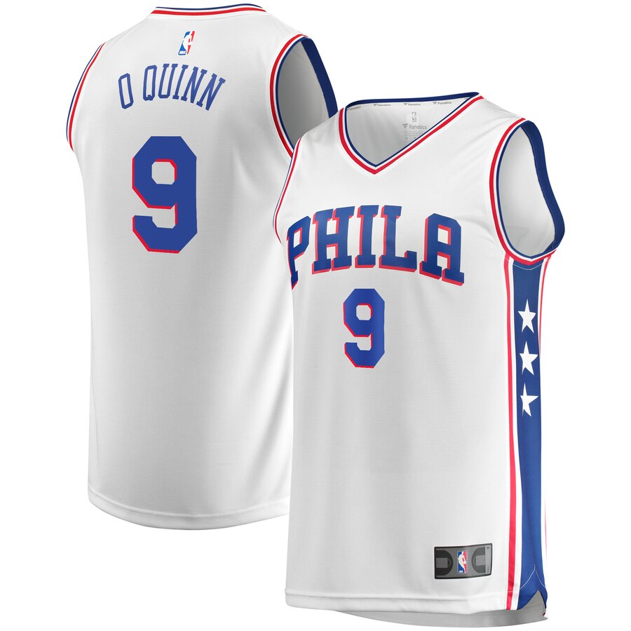 Kyle O'quinn Philadelphia 76ers Fanatics Branded Fast Break Replica Player Jersey White - Association Edition