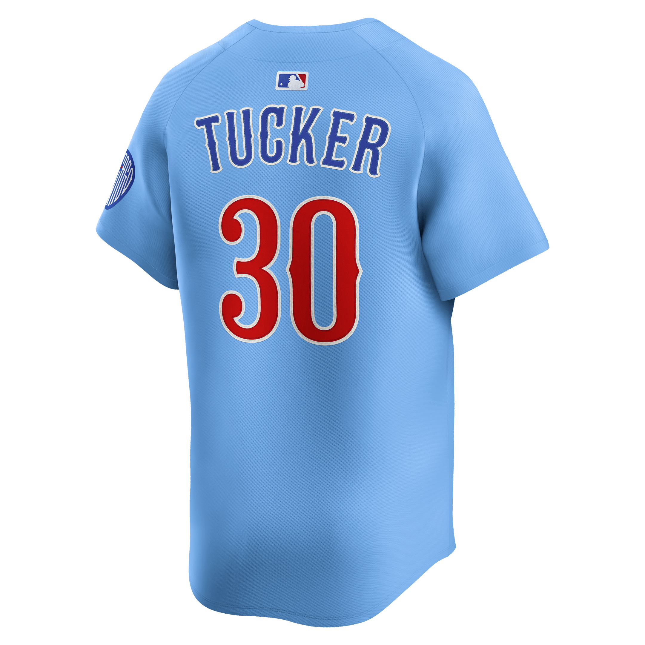 Alternative view of Kyle Tucker 30 Chicago Cubs Limited Alternate 2 Men Jersey - Baby Blue