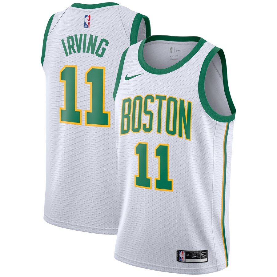 Kyrie Irving Boston Celtics City Edition Swingman Jersey - White