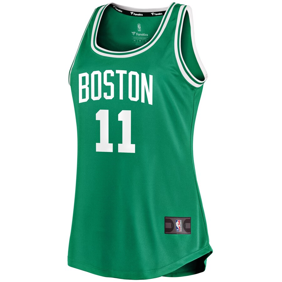 Alternative view of Kyrie Irving Boston Celtics Fanatics Branded Women's Fast Break Tank Jersey - Icon Edition - Kelly Green
