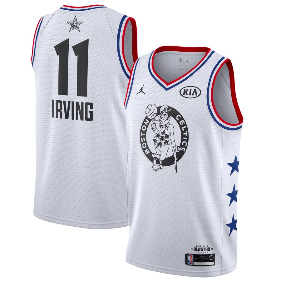 Kyrie Irving Boston Celtics Jordan Brand 2019 Nba All-star Game Finished Swingman Jersey - White