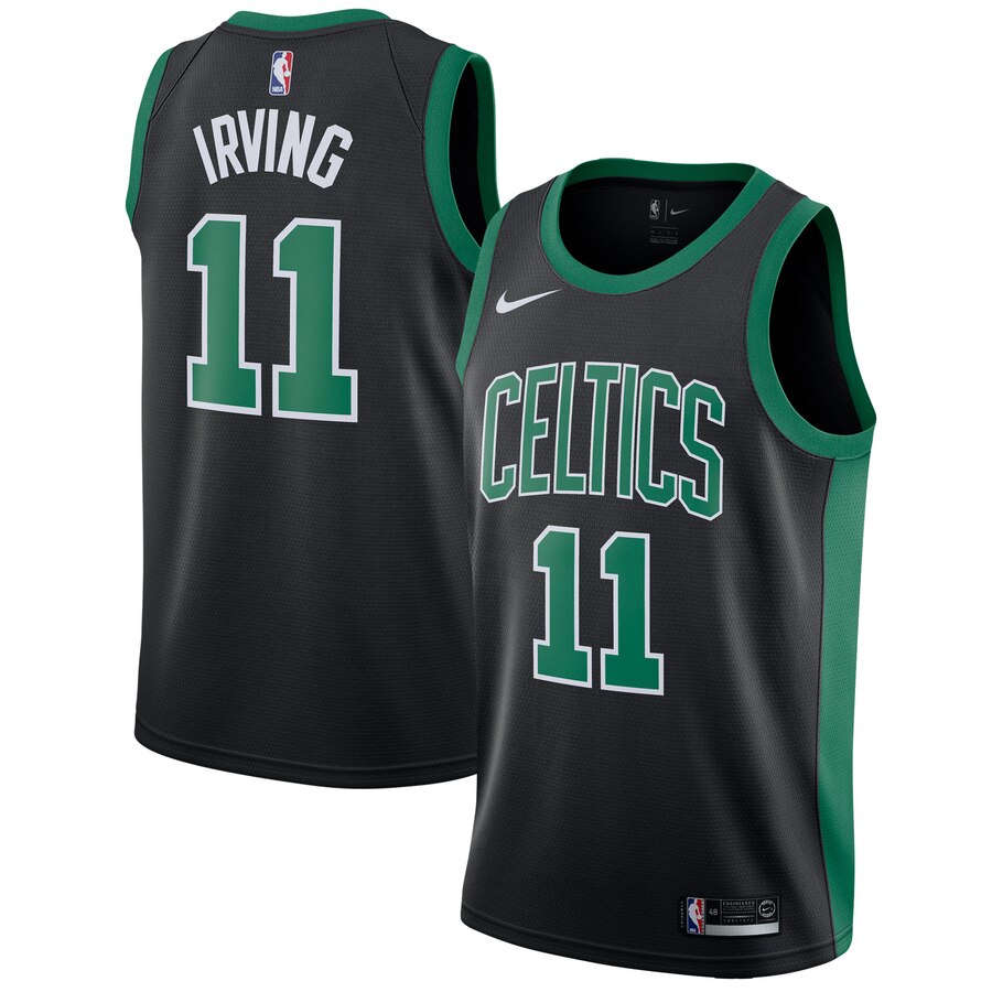Kyrie Irving Boston Celtics Swingman Jersey - Statement Edition - Black