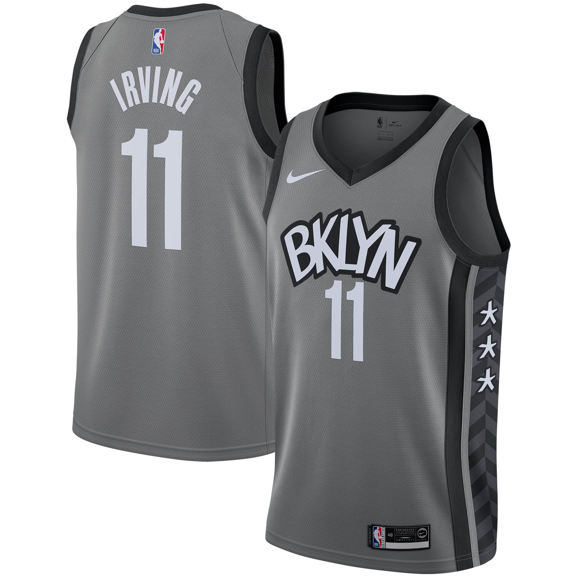 Kyrie Irving Brooklyn Nets 2019/2020 Swingman Jersey – Statement Edition – Gray